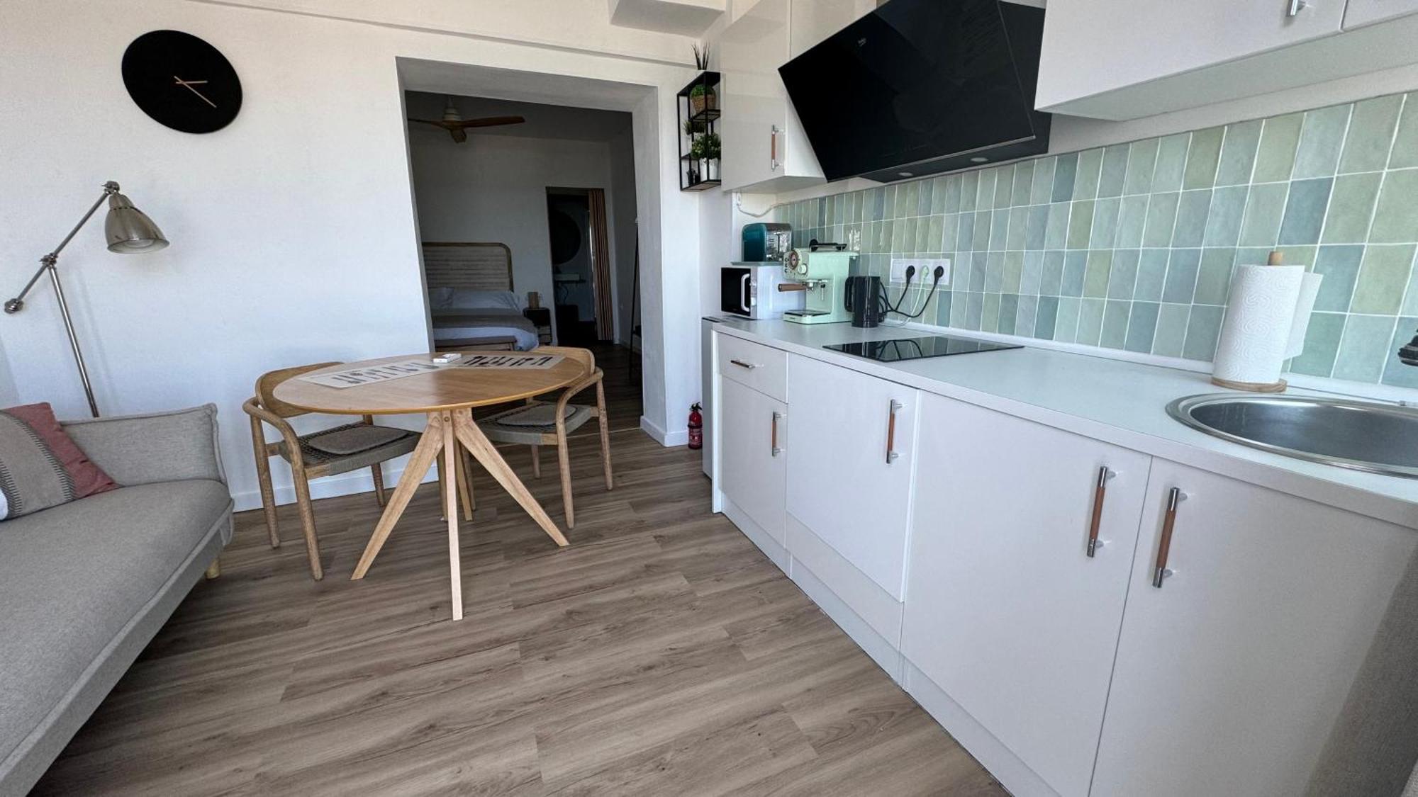 Maravilloso Apartamento Amanecer Cabo A Pie De Playa Y Mar En Chalet Roquetes Alicante Exterior foto